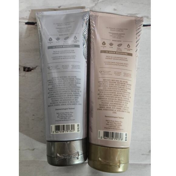 NEW! Bath & Body Works Ballet Nights Stain Slipper Body Care Lotion Cream 2pcs - Picture 2 of 2